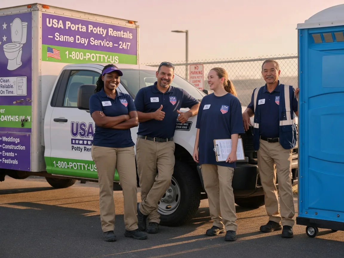 Porta Potty Rental company in Economy, IN